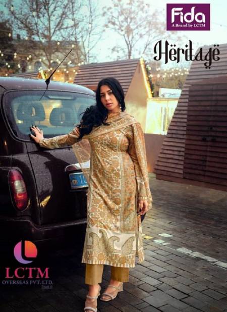 Heritage By Fida Digital Printed Cotton Dress Material Wholesale Shop In Surat
 Catalog