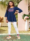 Heritage Kajree New Designer Ethnic Wear Rayon Fancy Top Collection