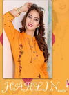 Herlin Latest Fancy Designer Regular Casual Wear Rayon Embroidery Kurtis Collection
