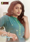 Hetvi Siya Latest Designer Ethnic Daily Wear Embroidery Work Heavy Rayon Kurti Collection 