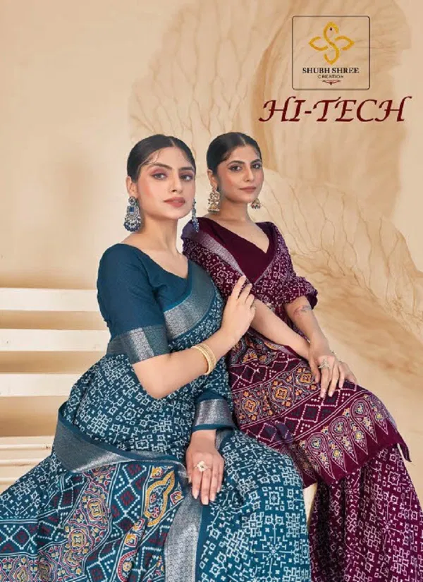 Hi Tech By Shubh Shree Dola Silk Designer Sarees Orders In India