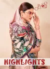 Highlight By Jivora Crepe Silk Printed Casual Wear Saree Suppliers In India