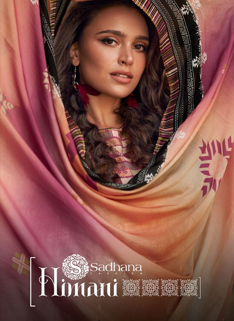 Himani By Sadhana Musline Silk Digital Printed Dress Material Wholesale Online Catalog