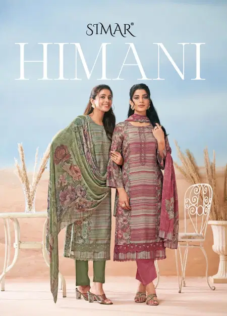 Himani By Glossy Burberry Printed Dress Material Wholesalers In Surat
