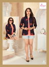 Hinaya Vogue 6 Fancy Stylish Designer Rayon Slub Western Ladies Top Collection

