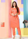 Hirwa Aahana Fancy Ethnic Wear Silk Kurti with Bottom Collection