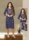 Hirwa Badhai Ho Rayon Regular Wear Rayon Designer Kurti Collection
