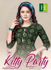 Hirwa Kitty Party 7 Latest Fancy Designer Casual Wear Bandhani Printed Designer Kurtis Collection
