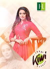 Hirwa Kiwi Latest Designer Ethnic Wear Fancy Rayon Anarkali Kurtis Collection
