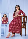 Hirwa Rashmika Fancy Casual Wear Rayon Latest Kurti Collection