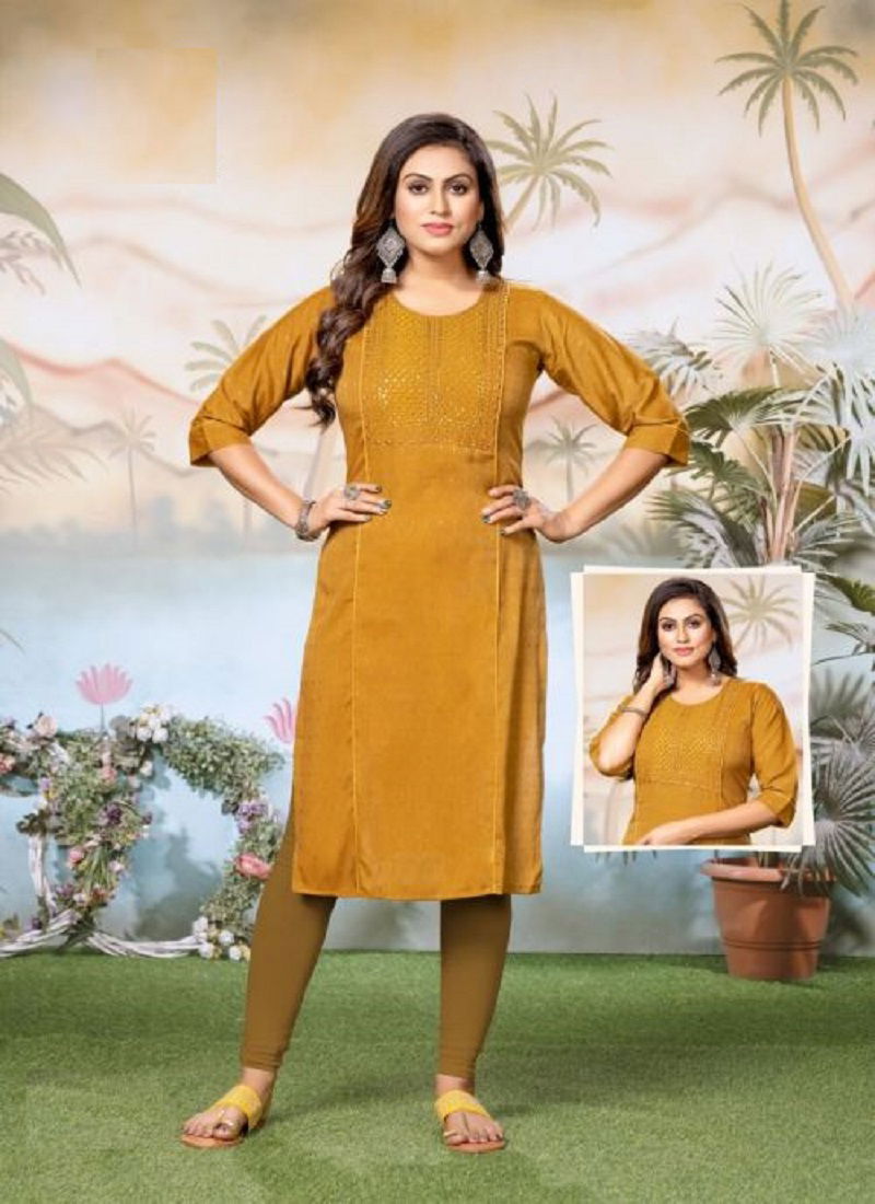 Hirwa Sejal Ethnic Wear Fancy Wholesale Kurti collection 