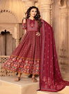 Hirwa Shehzadi Plus Size Wholesale Anarkali Kurti With Dupatta Catalog