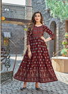 Hirwa Sunflower Vol 4 Printed Designer Wholesale Anarkali Kurti Catalog
