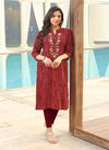 Hiva Asmi New Fancy Party Wear Rayon Heavy Designer Long Kurti Collection