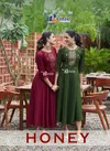 Honey By Bonie Amazing Thread Work Designer Kurti Wholesale Price In Surat