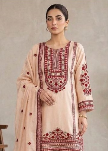 988 A To C By Hoor Tex Rayon Satin Salwar Kameez