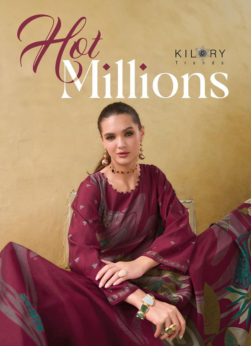 Hot Millions By Kilory Viscose Modal Silk Salwar Kameez Orders In India Catalog