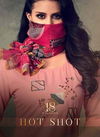 Hot Shot 1 Latest Casual Wear Ready Made Exclusive Royal Plazzo Dress With Mal Mal Printed Dupatta Collection
