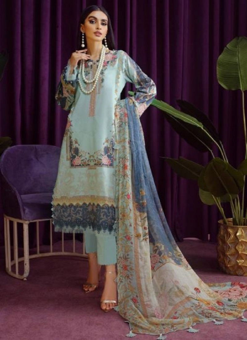 House Of Lawn Firdous 27 Festive Wear Lawn Pakistani Suits Collection