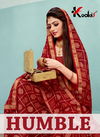 Humble Latest Fancy Designer Georgette Casual Wear Heavy Printed Saree Collection
