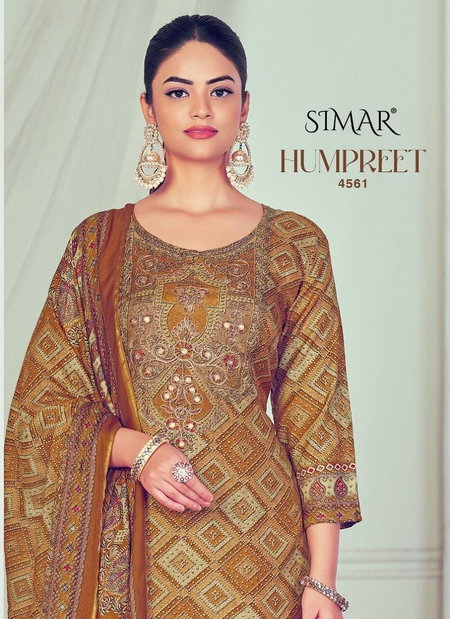 Humpreet By Glossy Lea Silk Digital Printed Suits Wholesale Shop In Surat
