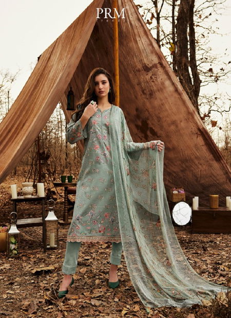 Ibadat By Prm Printed Heavy Lawn Cotton Dress Material Wholesale Suppliers In Mumbai Catalog