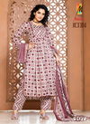 Icoin By Master Naira Cut Two Tone Printed Kurti Bottom With Dupatta
