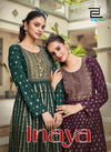 Inaya By Blue Hills Rayon Embroidery Anarkali Kurtis Wholesale Shop In Surat