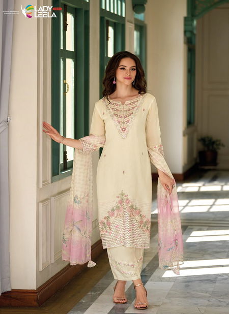 Inaya By Lady Leela Organza Kurti With Pant Dupatta Wholesalers In Delhi
 Catalog