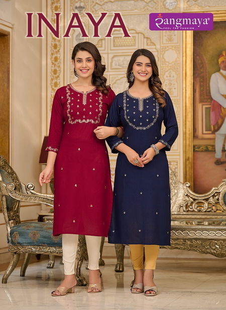 Inaya By Rangmaya Bombay Designer Kurtis Suppliers In Mumbai Catalog