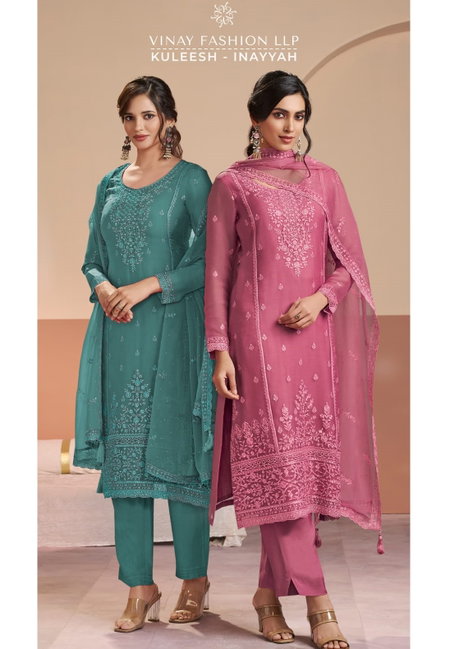 Inayyah By Vinay Kuleesh Crafted Designer Salwar Suits Wholesalers In Surat