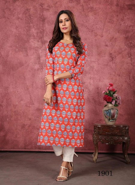 Indira 1901 Printed Pure Cambric Cotton Kurti Suppliers In India
 Catalog