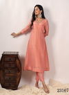 Indira 23167 Sequence Work Cosmos Silk Kurti With Bottom Catalog
