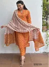 Indira 23210 Pure Cambric Cotton Designer Kurti With Bottom Dupatta Wholesale Clothing Suppliers In India
