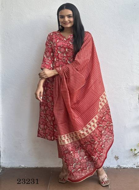 Indira 23231 Cambric Cotton Kurti With Bottom Dupatta Wholesale Clothing Suppliers In India
