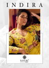 Indira By Sayuri Designer Chinon Silk Indo Western Wholesale In India