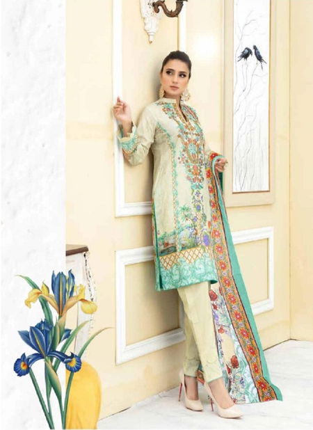 Iris 11 Latest Fancy Designer Casual Wear Cotton Karachi Dress Materials Collection
 Catalog