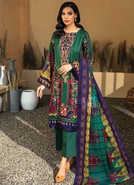 Iris 8 Latest Designer Casual Wear Pure Cotton Stylish Printed Karachi Dress Materials Collection Catalog