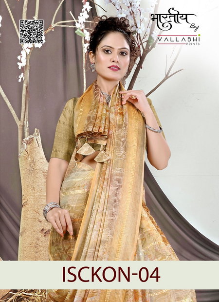 Isckon Vol 4 By Vallabhi Georgette Daily Wear Sarees Suppliers In India
