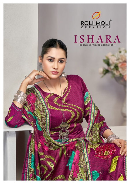 Ishara By Roli Moli Pashmina Dress Material Wholesale Suppliers In Mumbai
