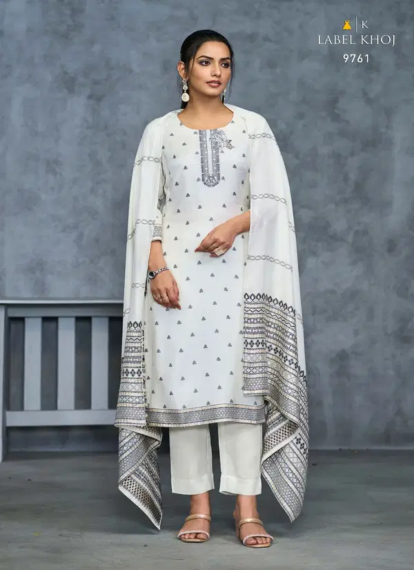 Ivory By Label Khoj Handover Designer Kurti With Bottom Dupatta Wholesalers In Delhi
