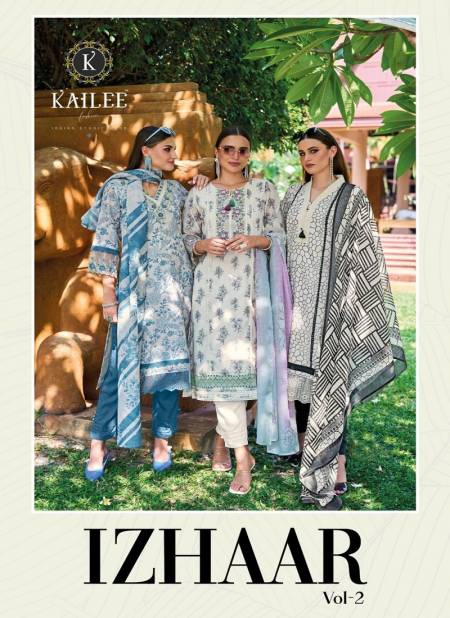 Izhaar Vol 2 By Kailee Designer Pure Linen Readymade Suits Wholesale Shop In Surat
 Catalog