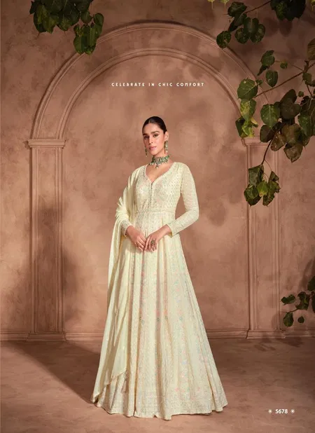 Izhar By Sayuri Designer Gown With Dupatta Suppliers In India Catalog