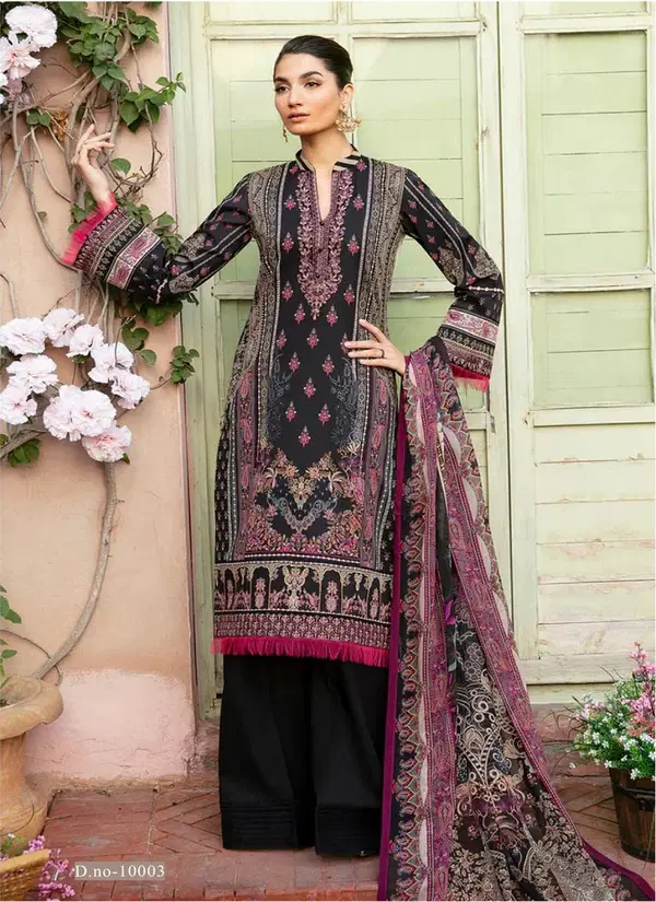 Jade Crimson Vol 10 Exclusive Lawn Karachi Cotton Dress Material Wholesalers In Delhi
