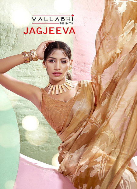 Jagjeeva By Vallabhi Wholesale Designer Brasso Sarees Suppliers In Mumbai