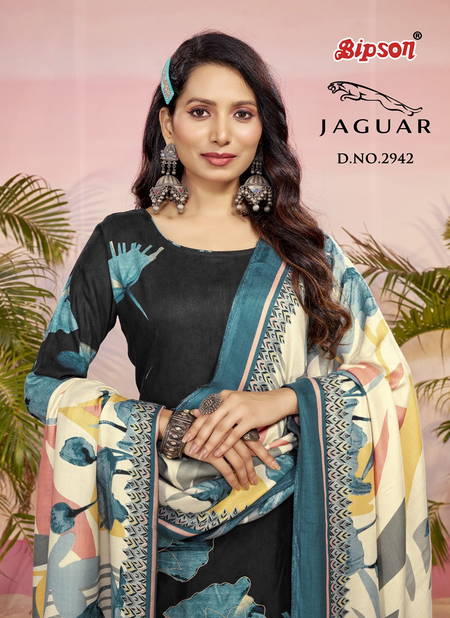 Jaguar 2941 By Bipson Viscose Pashmina Printed Dress Material Wholesale Shop In Surat Catalog