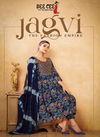 Jagvi By Deecee Heavy Chanderi Print Kurti With Bottom Dupatta