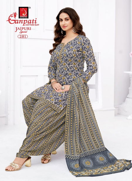 Jaipuri Patiyala Vol 13 By Ganpati Cotton Printed Dress Material Orders In India Catalog