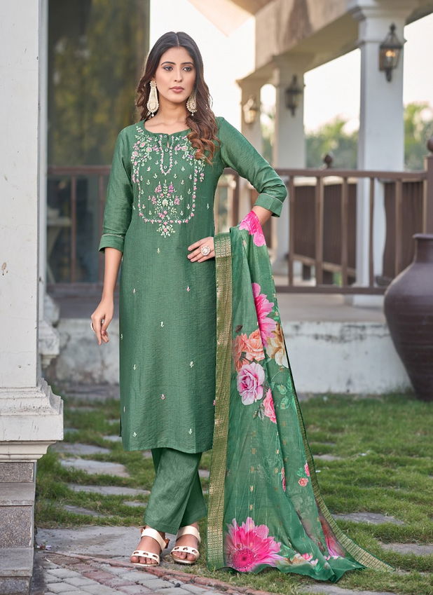 Janki By Kalaroop Viscose Designer Readymade Suits Wholesalers In Delhi