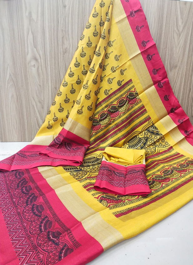 Janki Hp 276 New Regular Wear Cotton Silk Saree Collection